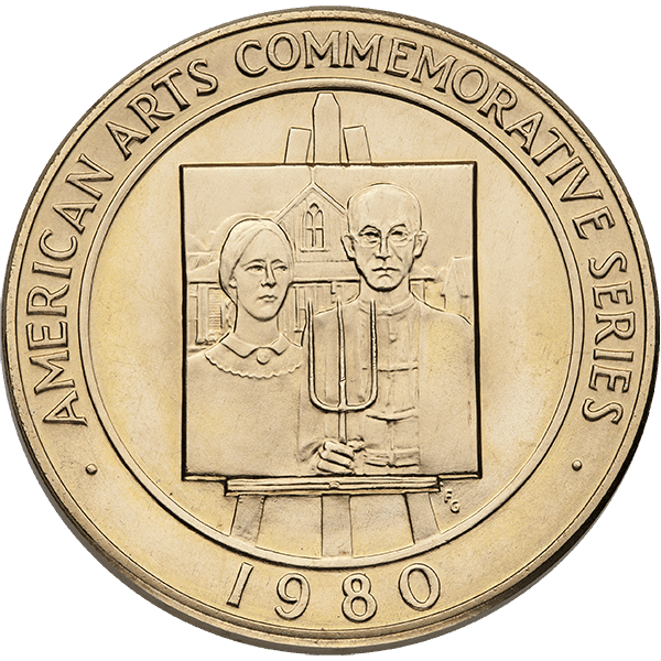 US GOLD ART MEDALLION - Obverse