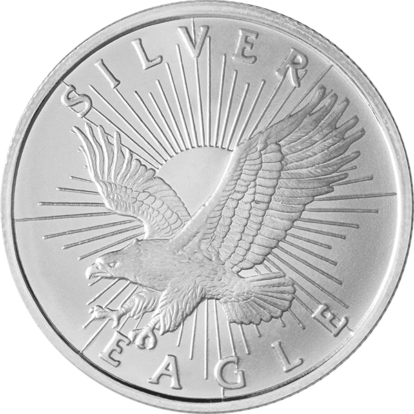1/2 OZ SILVER ROUND SUNSHINE - Obverse