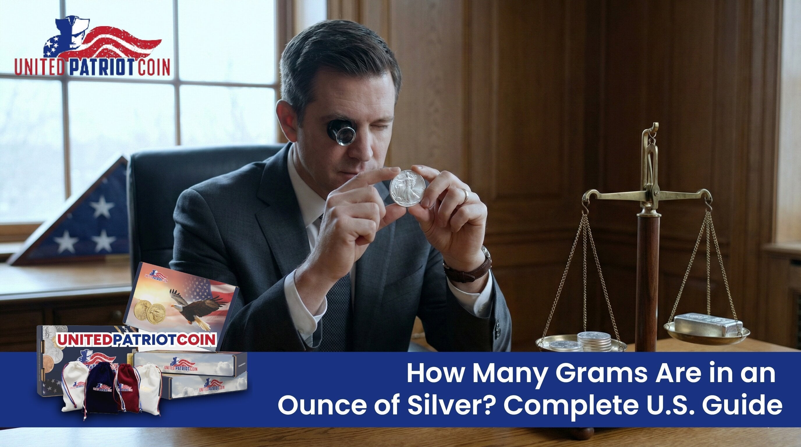How Many Grams in an Ounce of Silver? Exact Answer - United Patriot Coin