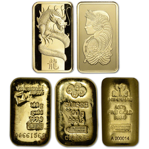 100 GRAM GOLD BAR