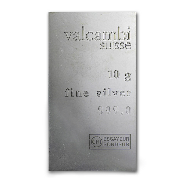 10 Gram Silver Combi Bar Valcambi