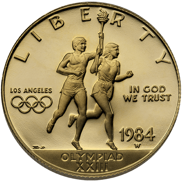 $10 MODERN GOLD COMMEMORATIVE MISC DESIGN - Obverse