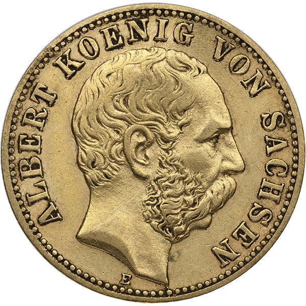 10 MARK GERMAN GOLD COIN - Reverse