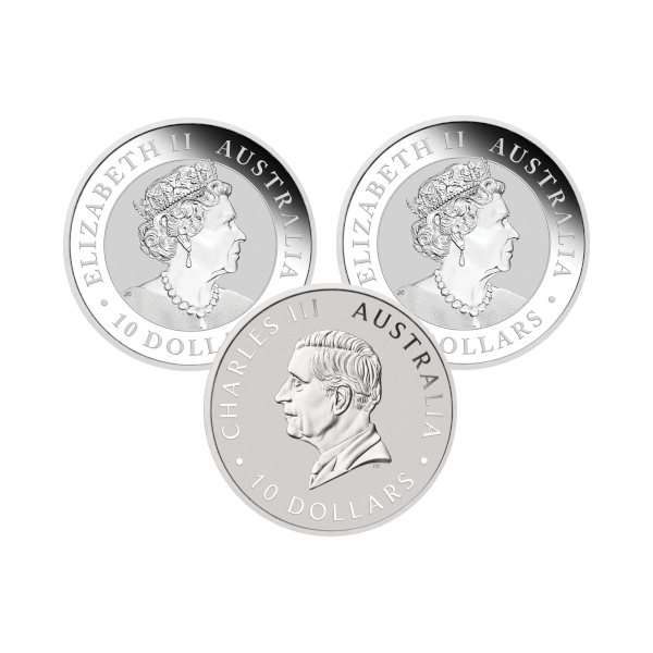 10 OZ AUSTRALIAN SILVER KOOKABURRA - Reverse