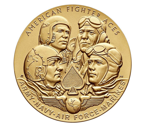 American Fighter Aces Medal 3 Inch
