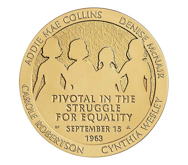 16th Street Baptist Church Bombing Victims Medal 3 Inch