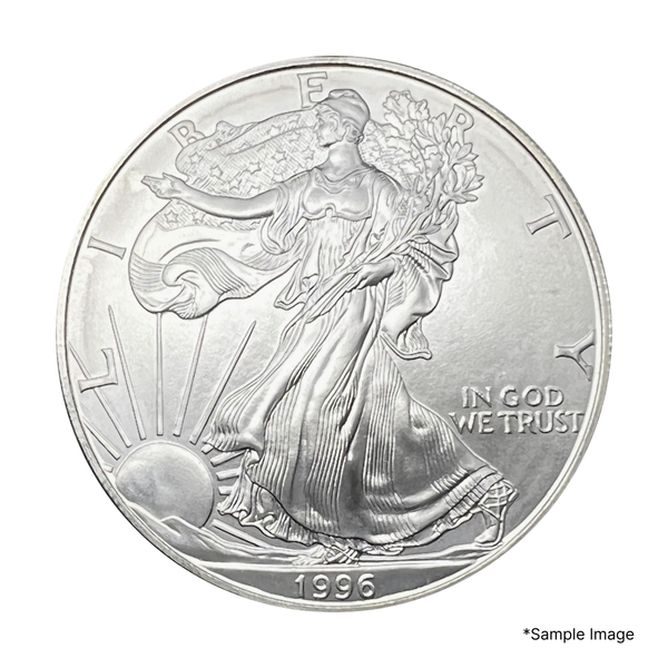 1996 1 oz Silver Eagle BU