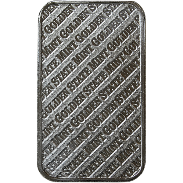 1 oz Silver Bar Golden State Mint – United Patriot Coin