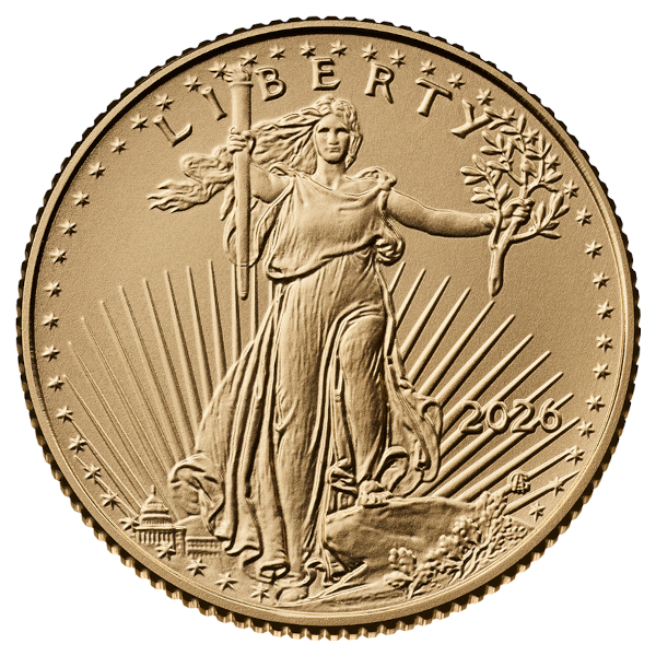 2026 1/10 OZ AMERICAN GOLD EAGLE - Obverse