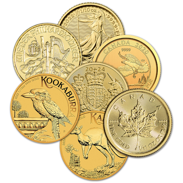 1/10 OZ GOLD COIN MISC TYPE - Obverse