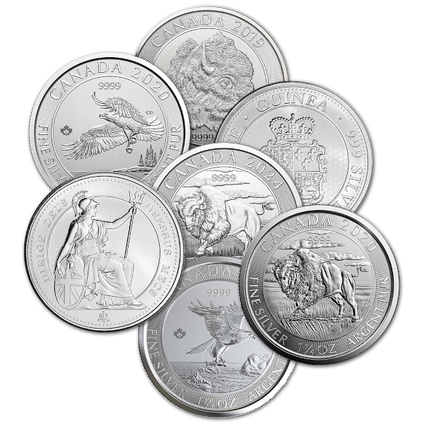 1.25 OZ SILVER SOVEREIGN MINT COINS MISC TYPE - Obverse