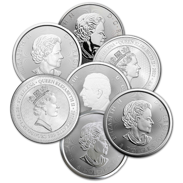 1.25 OZ SILVER SOVEREIGN MINT COINS MISC TYPE - Reverse