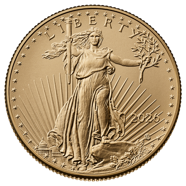 2026 1/2 OZ AMERICAN GOLD EAGLE - Obverse