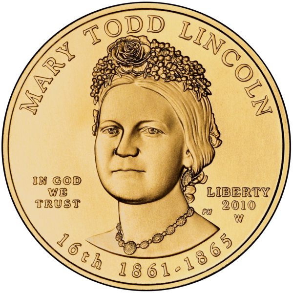 1/2 OZ GOLD FIRST SPOUSE - Obverse