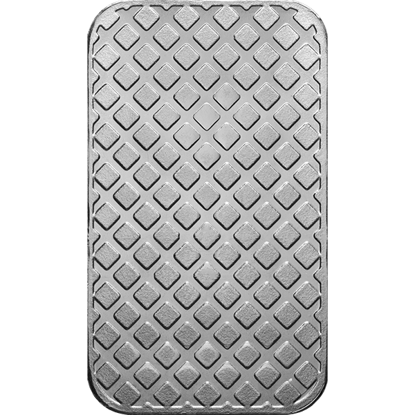 1 OZ SILVER BAR MORGAN - Reverse