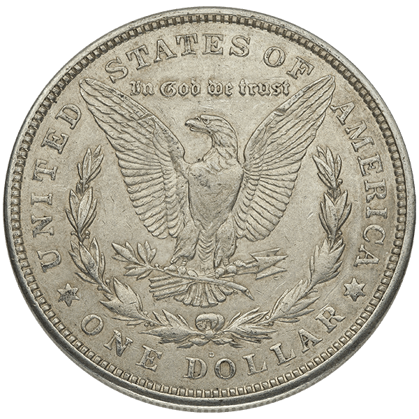 AMERICAN SILVER DOLLAR 1921 MORGAN VG - Reverse