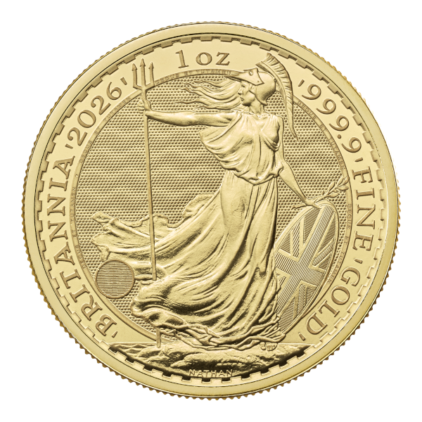 2026 1 OZ GREAT BRITAIN GOLD BRITANNIA - Obverse