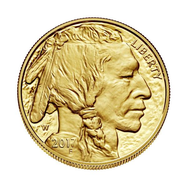 2017 1 OZ AMERICAN GOLD BUFFALO PROOF - Reverse