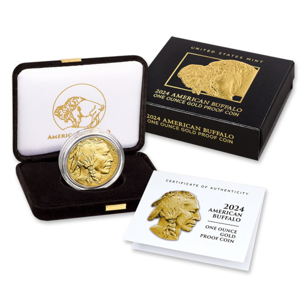 2024 1 OZ AMERICAN GOLD BUFFALO PROOF - Obverse