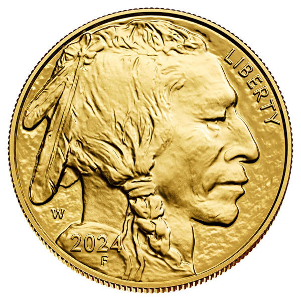 2024 1 OZ AMERICAN GOLD BUFFALO PROOF - Reverse