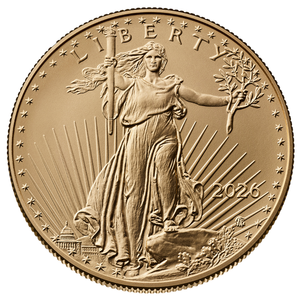 2026 1 OZ AMERICAN GOLD EAGLE - Obverse