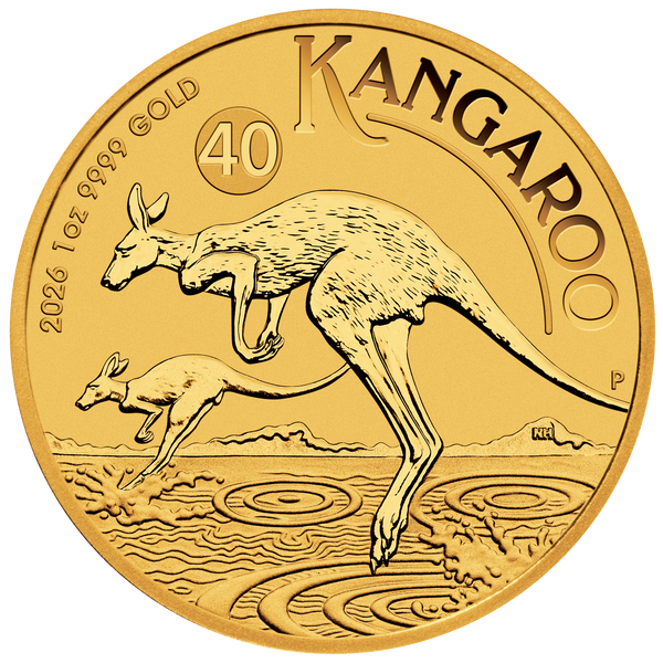 2026 1 OZ AUSTRALIAN GOLD KANGAROO - Obverse