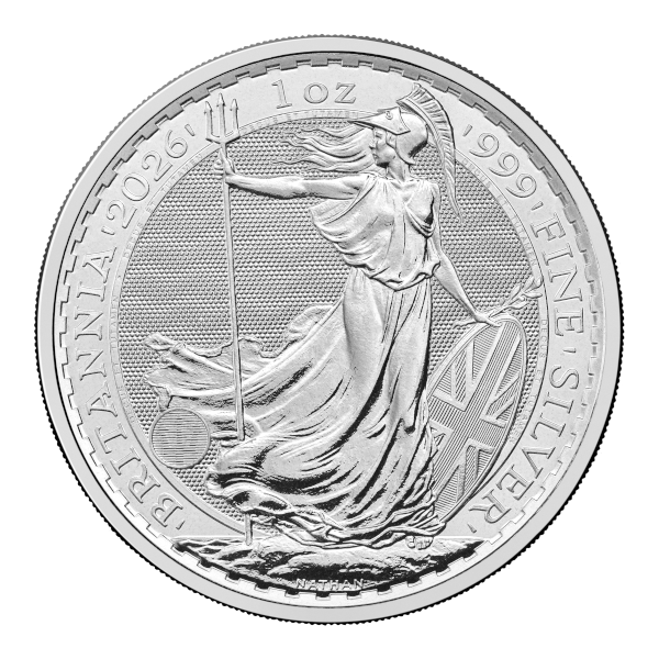 2026 1 OZ GREAT BRITAIN SILVER BRITANNIA - Obverse