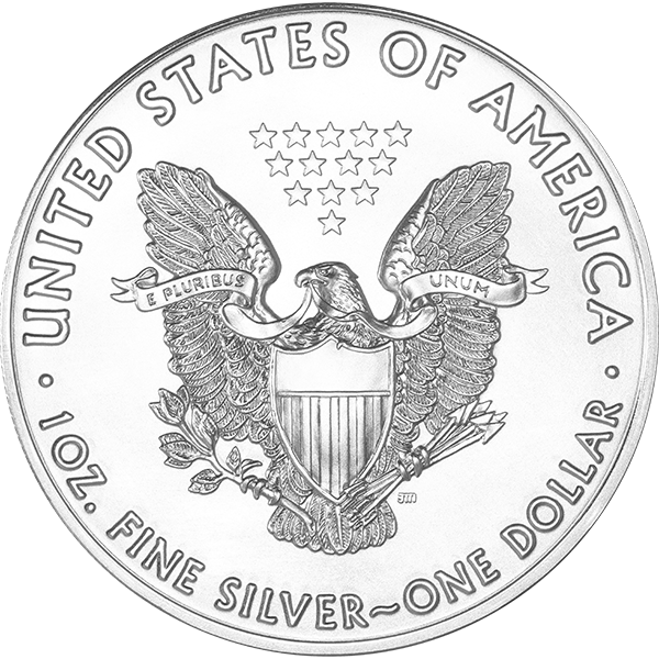 2017 1 OZ AMERICAN SILVER EAGLE - Reverse