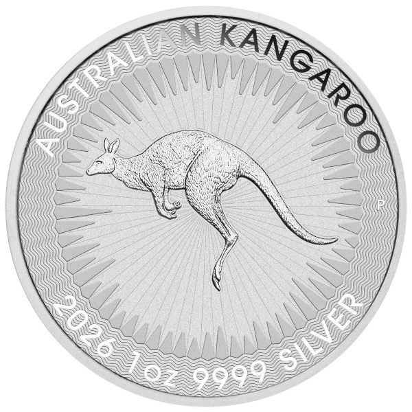 2026 1 OZ AUSTRALIAN SILVER KANGAROO - Obverse