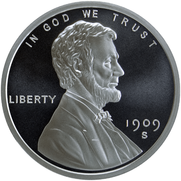1 oz Wheat Cent Silver Round by Golden State Mint – 1909 Lincoln portrait design with Liberty and In God We Trust inscription