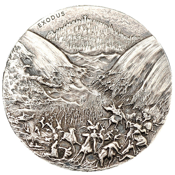 2015 Exodus 2 Oz Silver Coin