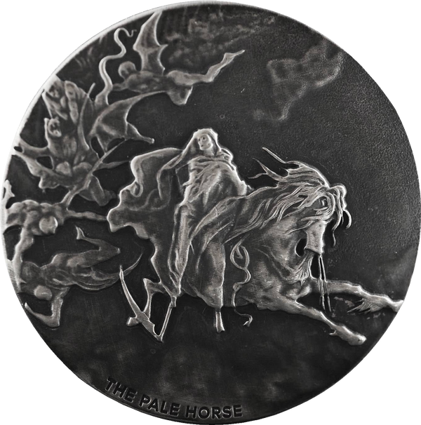 2015 The Pale Horse 2 Oz Silver Coin