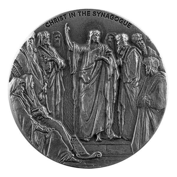 2020 Biblical | Christ in the Synagogue 2 oz Silver Coin