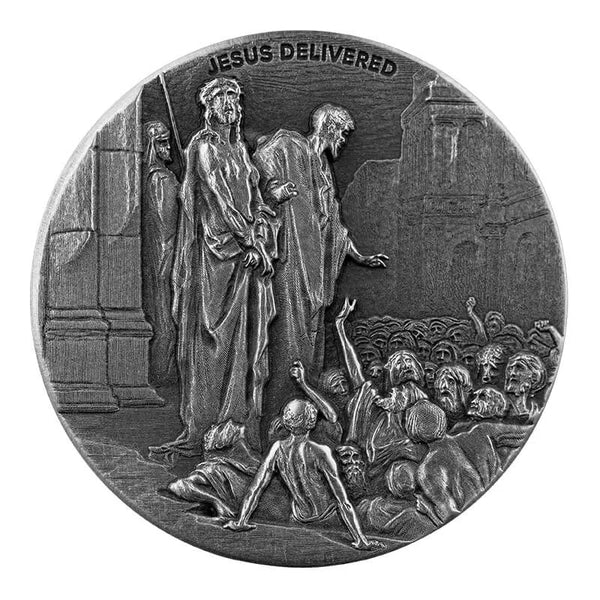 2021 Biblical | Jesus Delivered to Be Crucified 2 oz Silver Coin