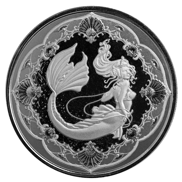 2022 Samoa Mermaid Princess of the Seas 1 oz Silver Coin