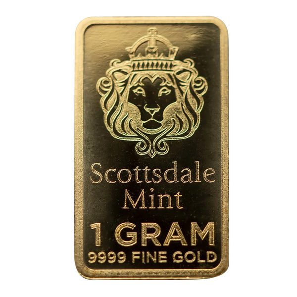 Scottsdale Gold Prepper 1 Gram Gold Bar