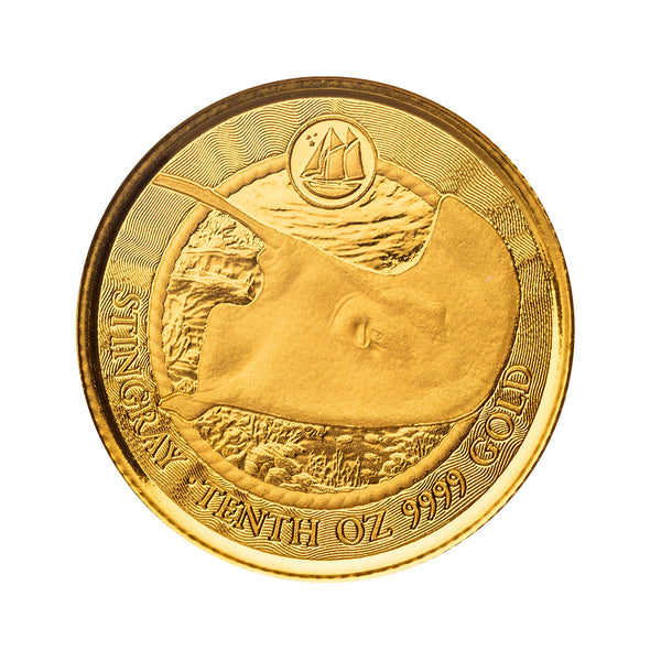2023 Cayman Islands | Stingray 1/10th oz Gold Coin