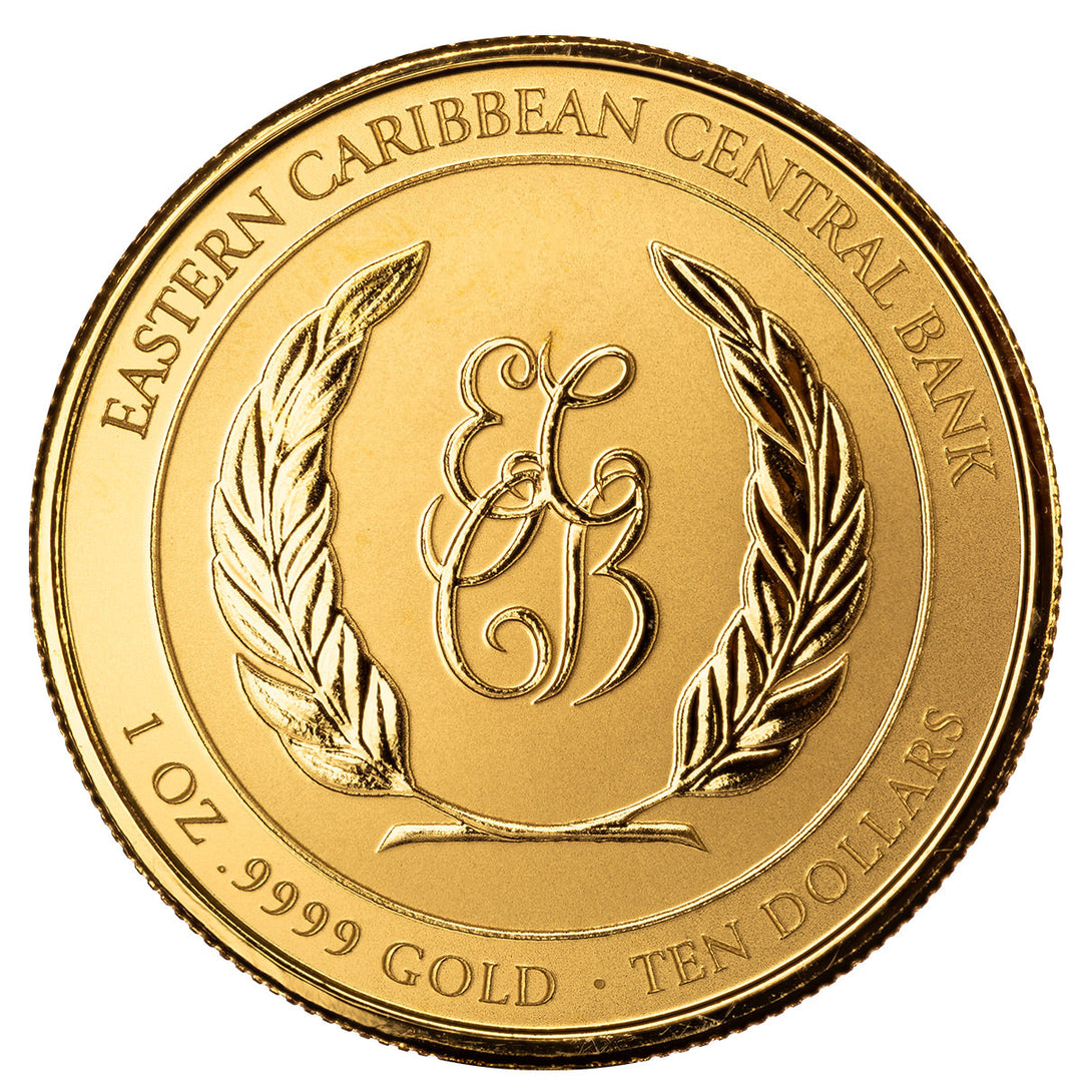 2023 EC8 Antigua & Barbuda | Rum Runner 1 oz Gold Color Coin – United ...