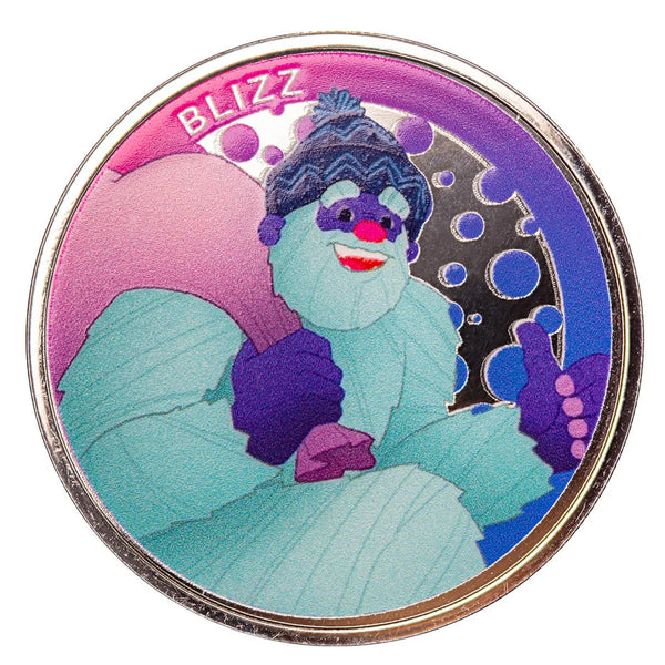 Scottsdale Crew | Blizz the Yeti 1 oz Silver Colorized Round