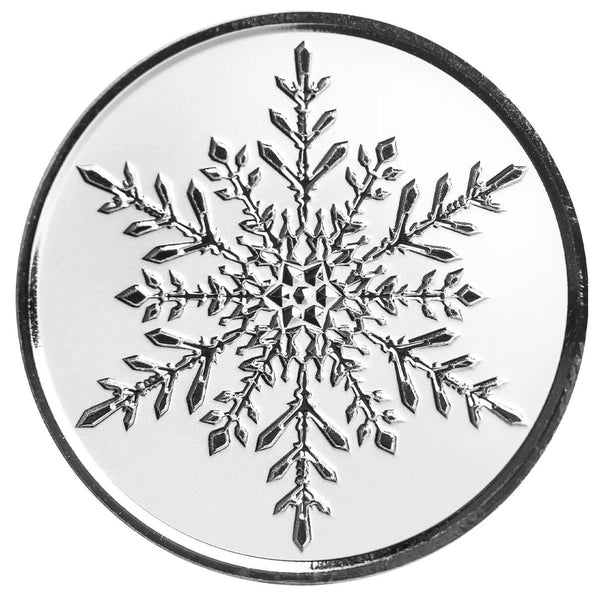 Scottsdale Snowflake 1 oz Silver Christmas Round