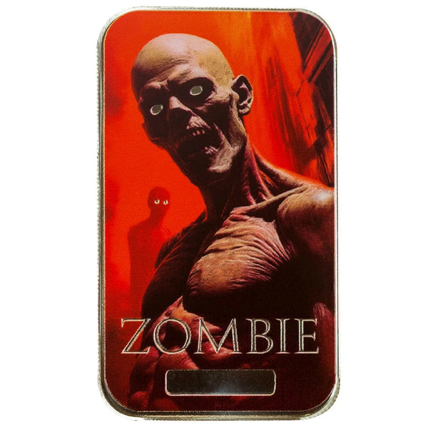 2024 Monster Collection Zombie - Limited Edition 1 oz Silver Colorized Bar