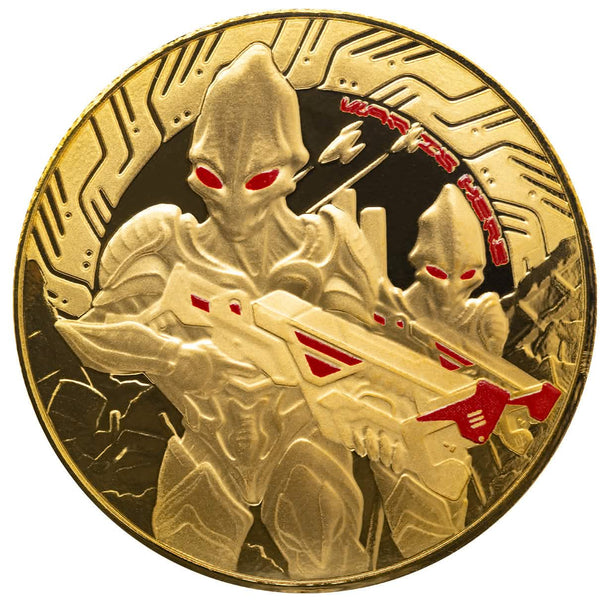 2024 Samoa Alien 1 oz Gold Colorized Coin