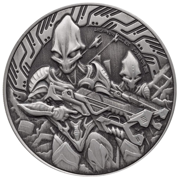 2024 Samoa Alien 1 oz Silver Antique Coin