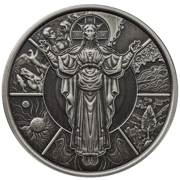 2024 The Creator 1 oz Silver Antique Coin