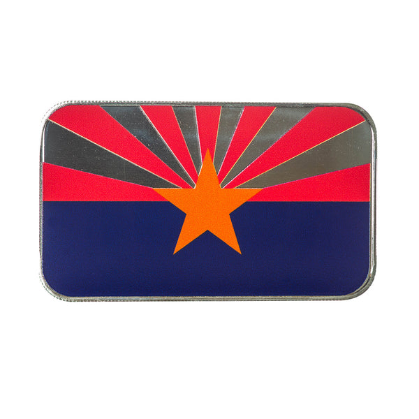 Arizona State Flag 1 oz Silver Color Bar