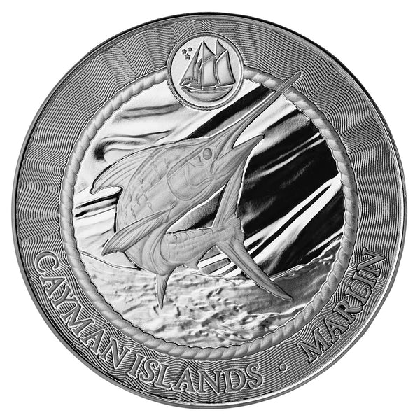 2025 Cayman Islands | Marlin 1 oz Silver Coin
