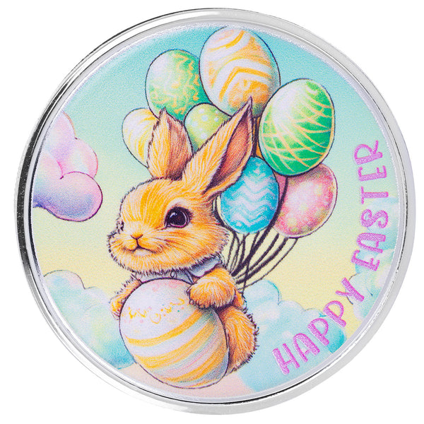 Easter | Egglift Express 1 oz Silver Colorized Round