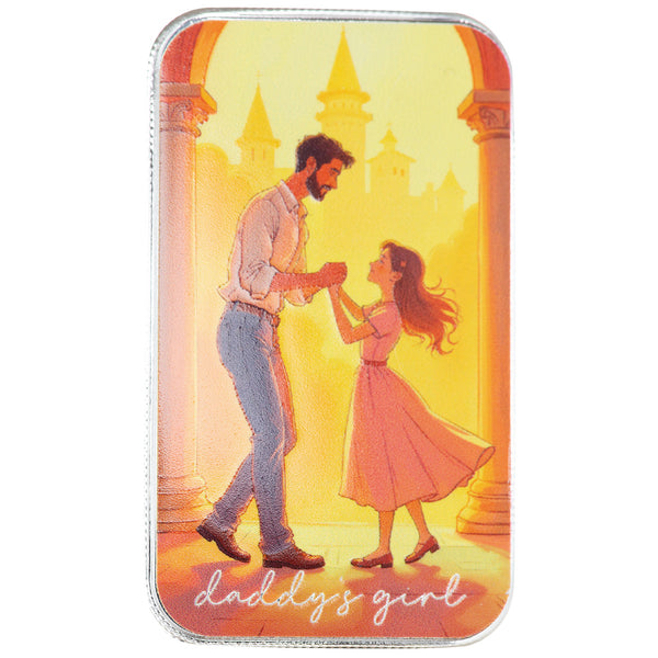 Father’s Day | Father Daughter 1 oz Silver Colorized Bar