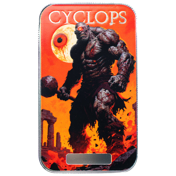 2025 Monster Collection | Cyclops 1 oz Silver Serialized Colorized Bar