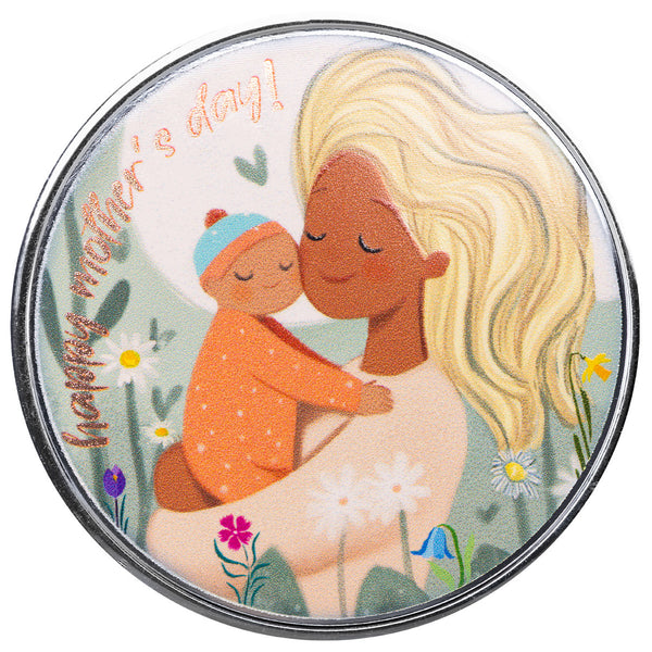 Mother’s Day | Mother & Child 1 oz Silver Colorized Round